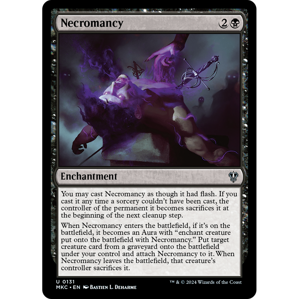 Necromancy (MKC-131) - Murders at Karlov Manor Commander