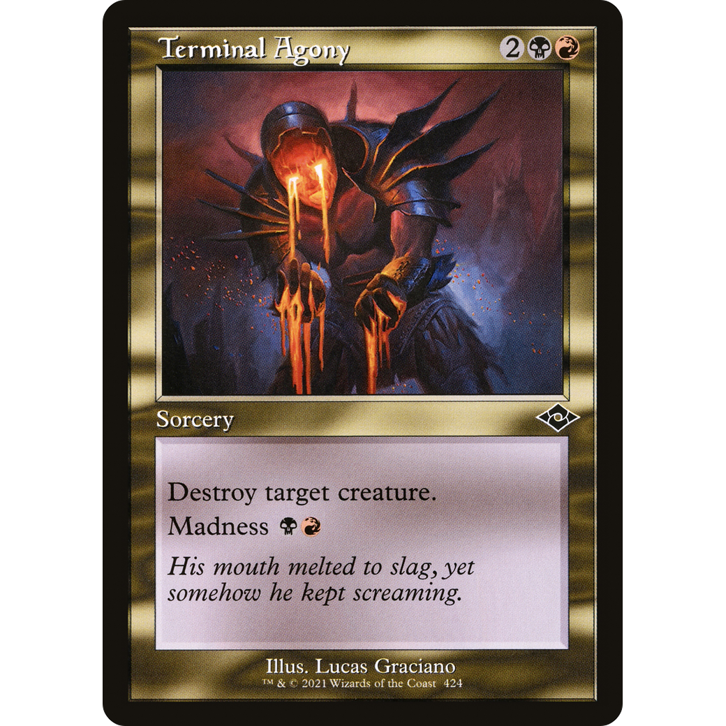 Terminal Agony (Retro Frame) (MH2-424) - Modern Horizons 2