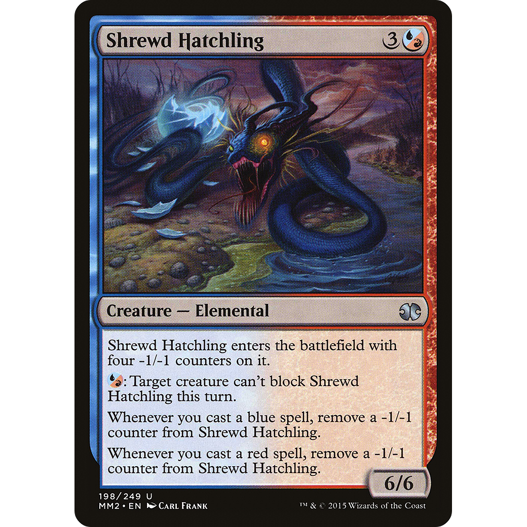 Shrewd Hatchling (MM2-198) - Modern Masters 2015 Foil