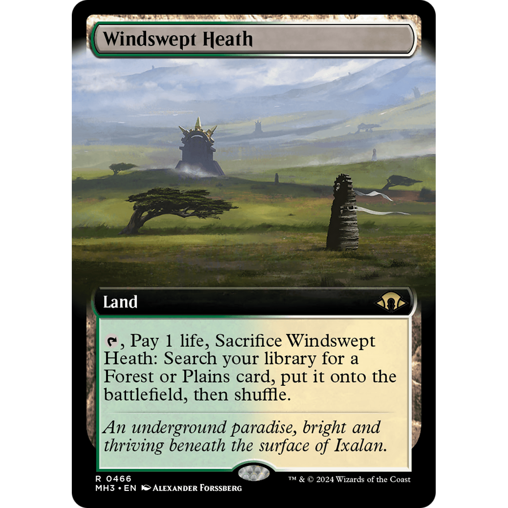 Windswept Heath (MH3-466) - Modern Horizons 3: (Extended Art)