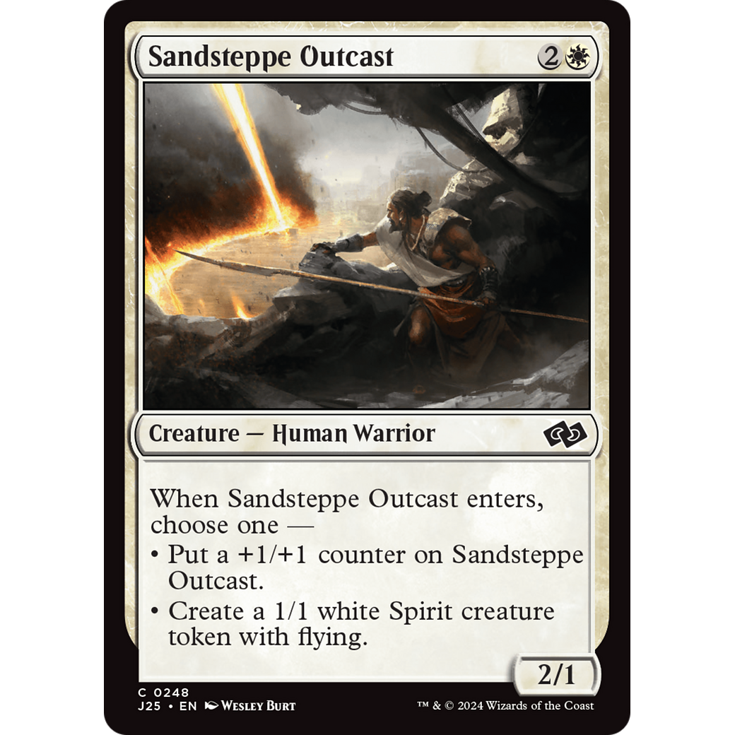 Sandsteppe Outcast (J25-248) - Foundations Jumpstart