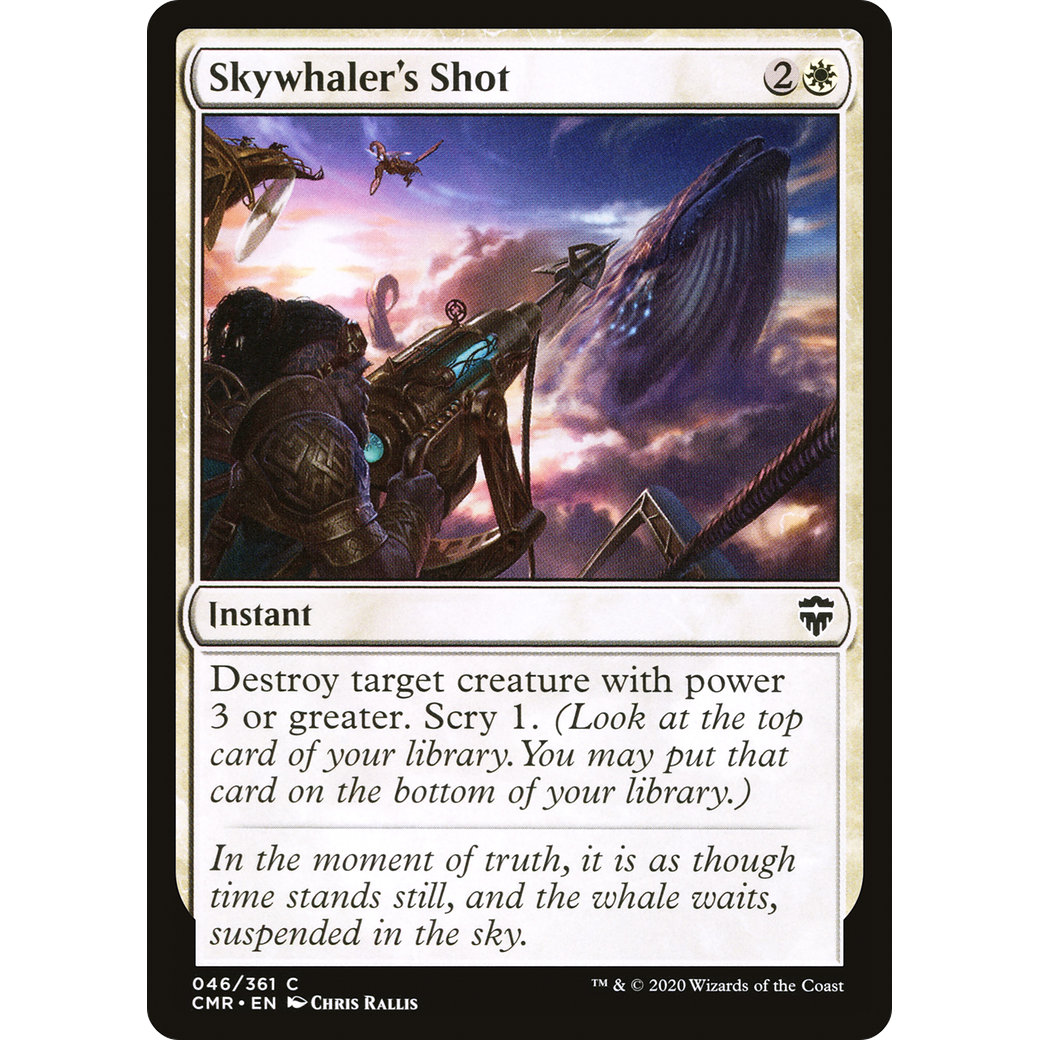 Skywhaler's Shot (CMR-046) - Commander Legends