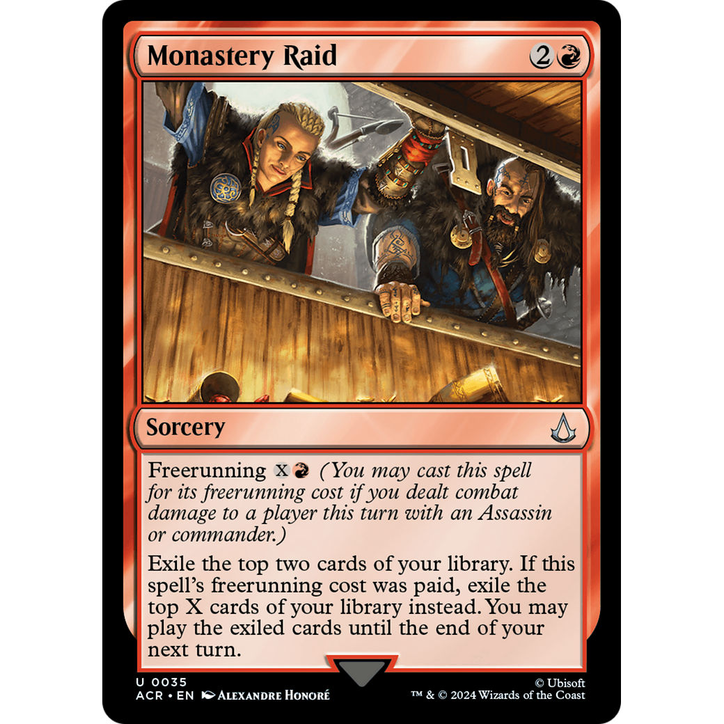 Monastery Raid (ACR-035) - Assassin's Creed