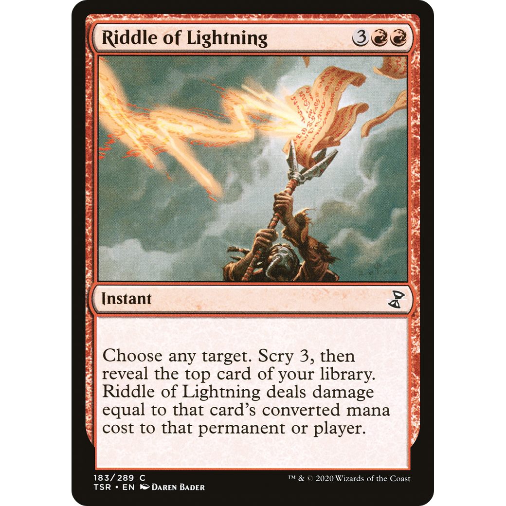 Riddle of Lightning (TSR-183) - Time Spiral Remastered