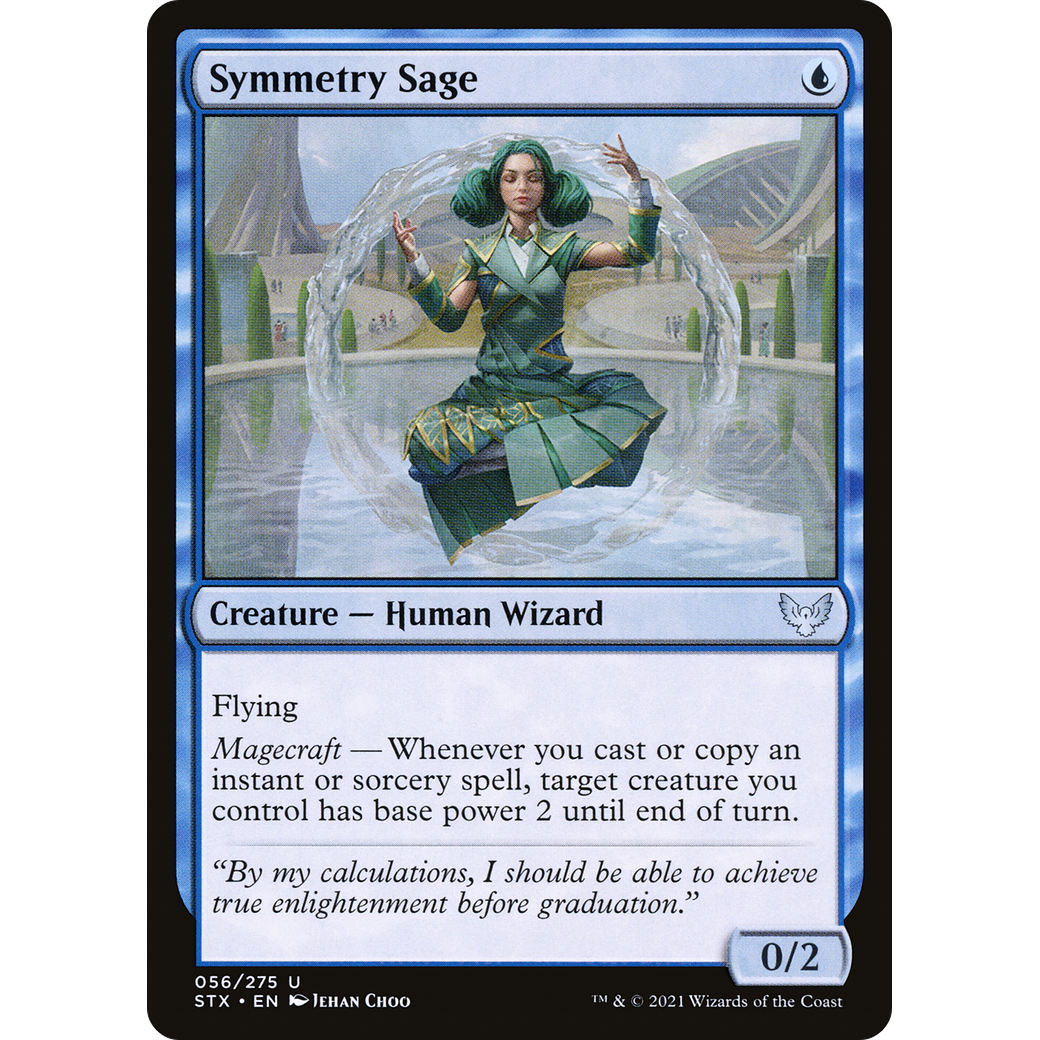 Symmetry Sage (STX-056) - Strixhaven: School of Mages