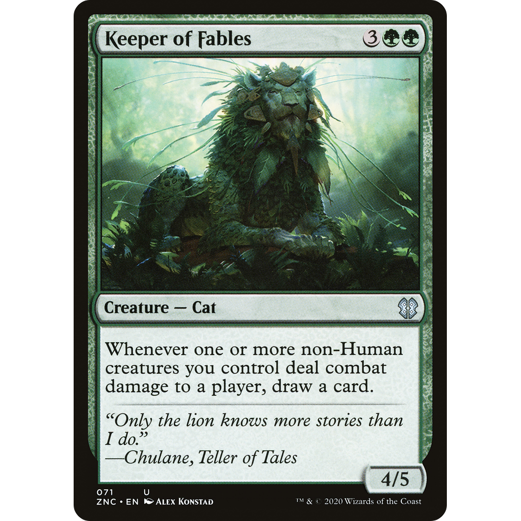 Keeper of Fables (ZNC-071) - Zendikar Rising Commander