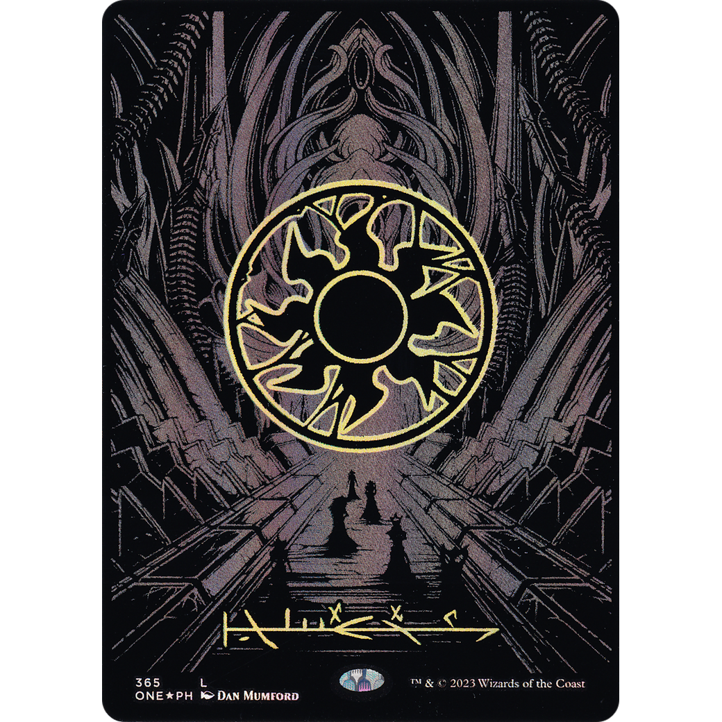 Plains (ONE-365) - Phyrexia: All Will Be One (Borderless) Foil