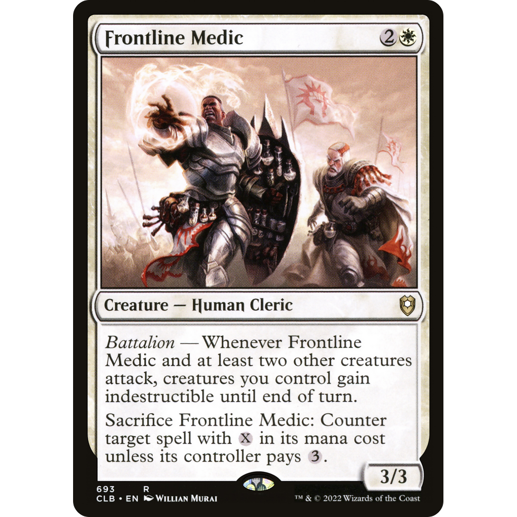 Frontline Medic (CLB-693) - Commander Legends: Battle for Baldur's Gate