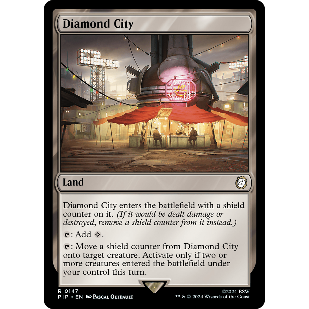 Diamond City (PIP-147) - Fallout Foil