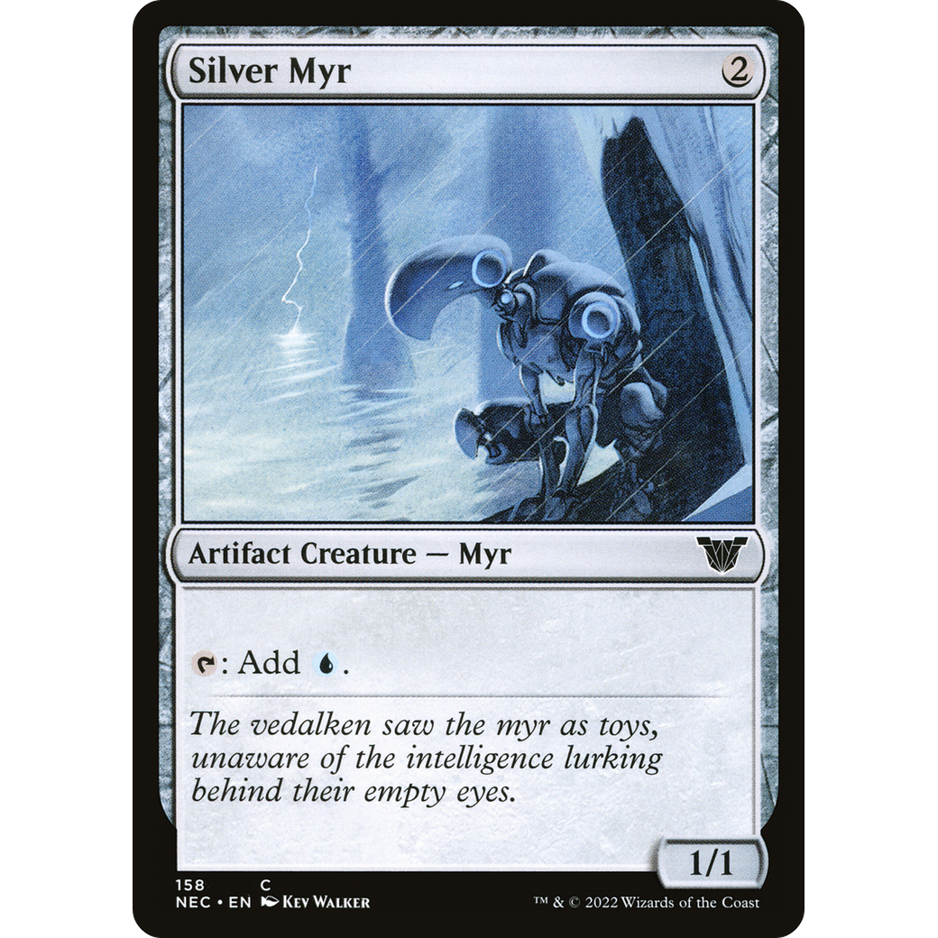 Silver Myr (NEC-158) - Neon Dynasty Commander