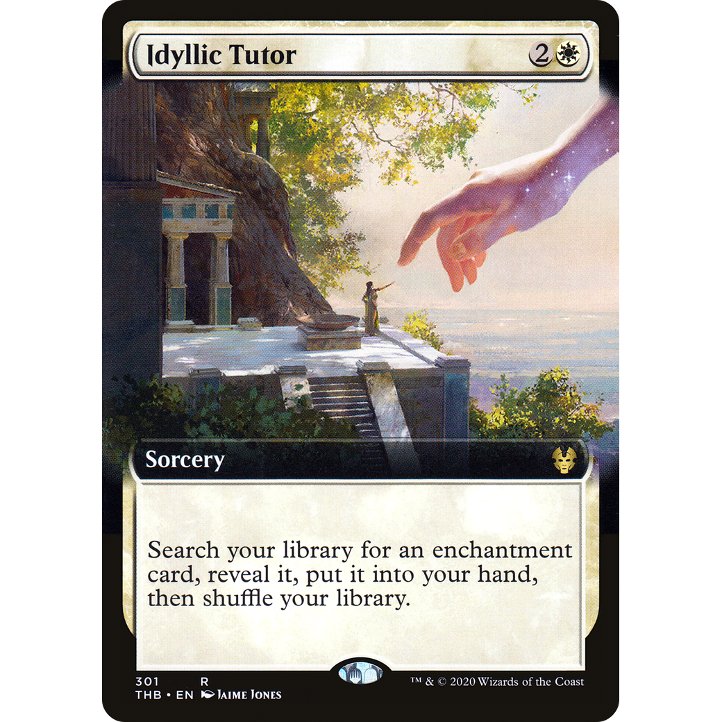 Idyllic Tutor (Extended Art) (THB-301) - Theros Beyond Death: (Extended Art) Foil