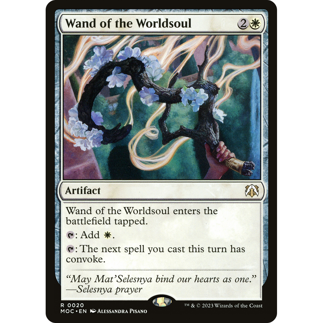 Wand of the Worldsoul (MOC-020) - March of the Machine Commander