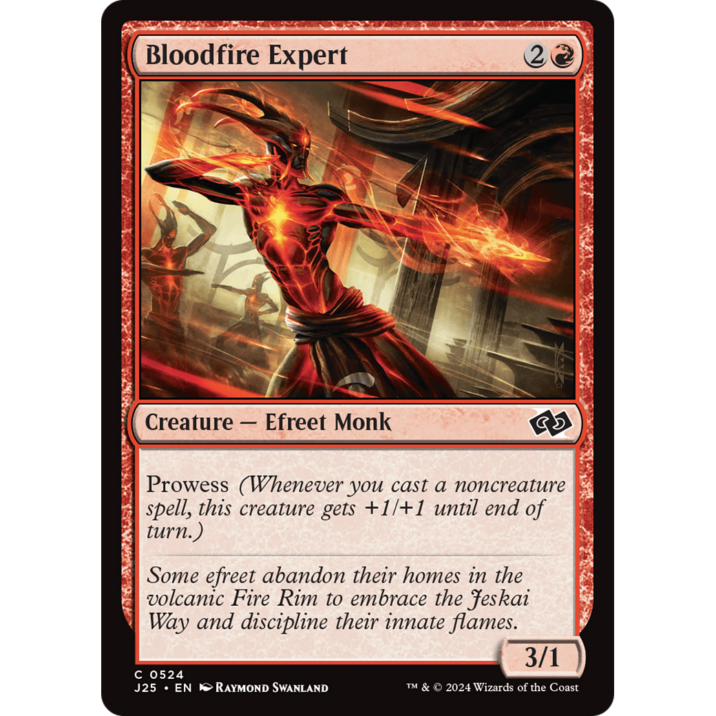Bloodfire Expert (J25-524) - Foundations Jumpstart