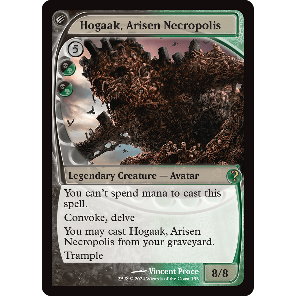 Hogaak, Arisen Necropolis (Future Sight) (MB2-136) - Mystery Booster 2