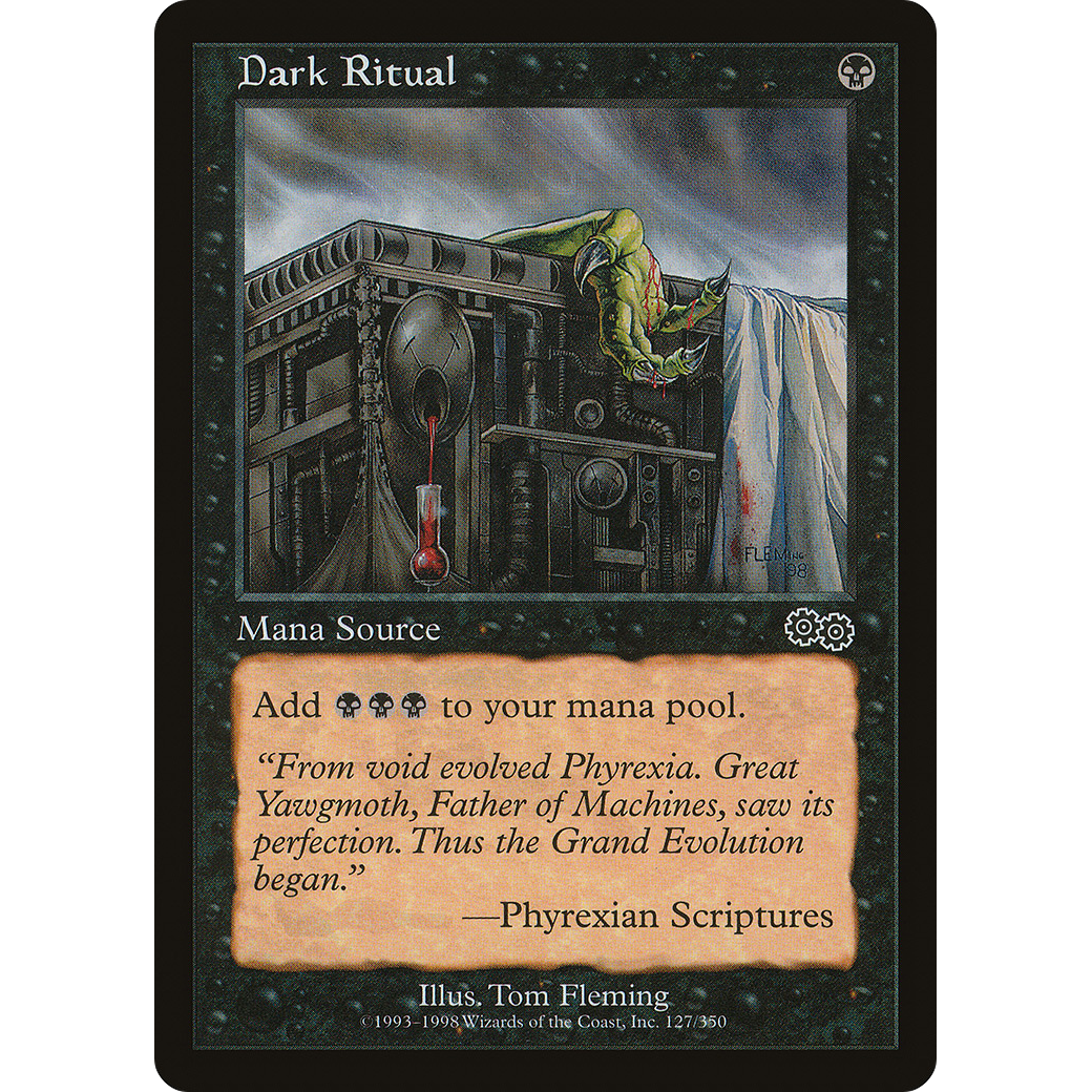 Dark Ritual (USG-127) - Urza's Saga