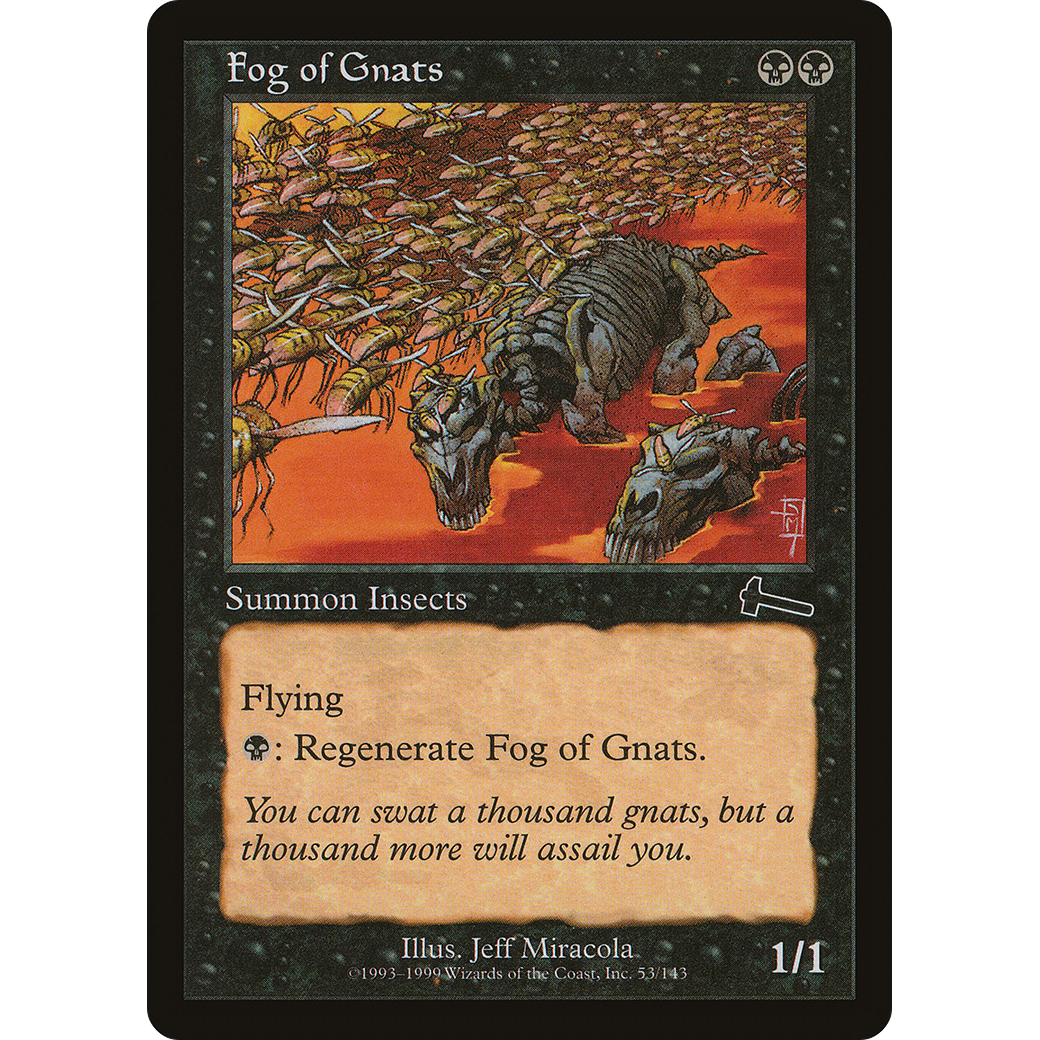 Fog of Gnats (ULG-053) - Urza's Legacy Foil