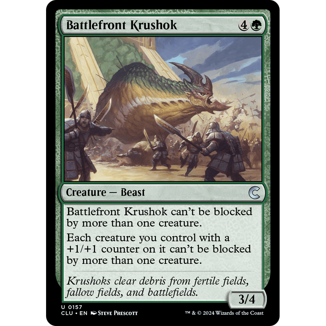 Battlefront Krushok (CLU-157) - Ravnica: Clue Edition
