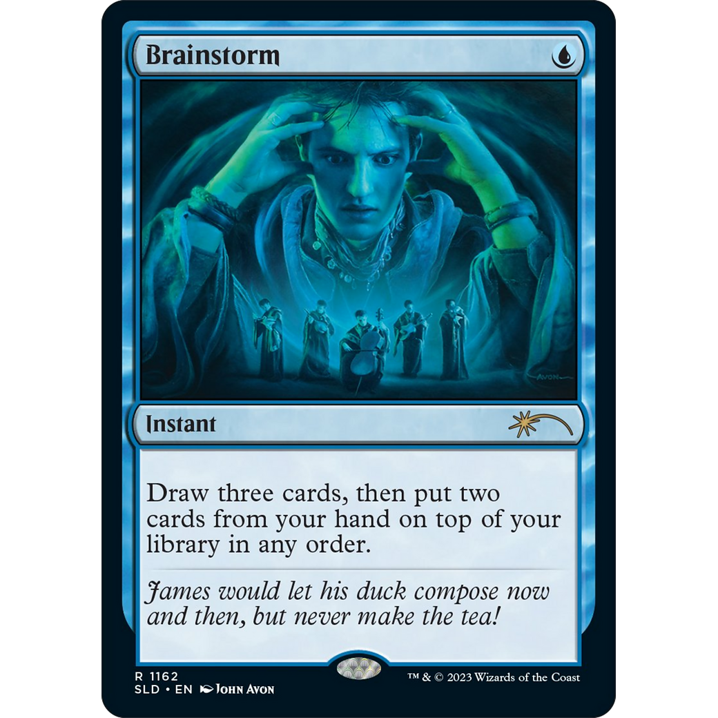 Brainstorm (1162) (SLD-1162) - Secret Lair Drop Foil