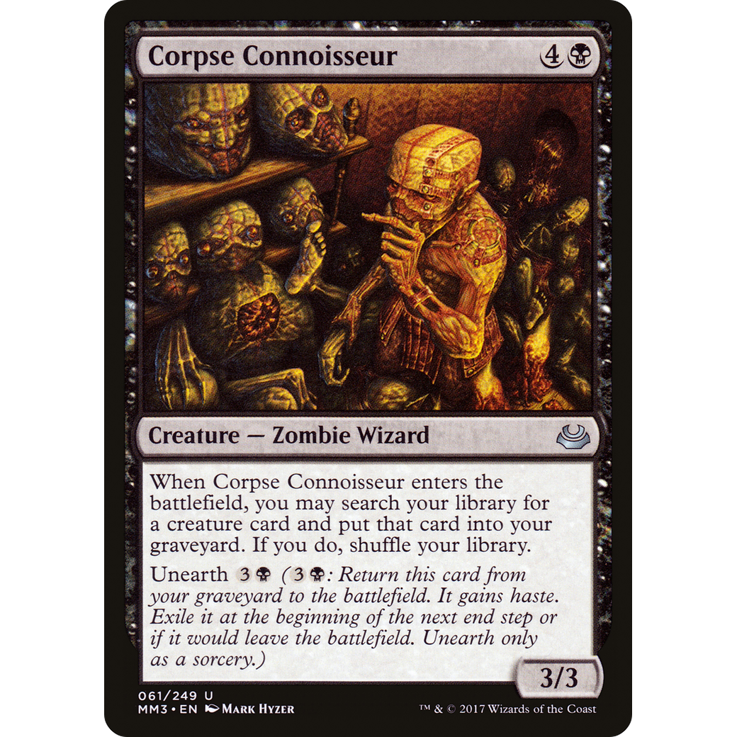 Corpse Connoisseur (MM3-061) - Modern Masters 2017