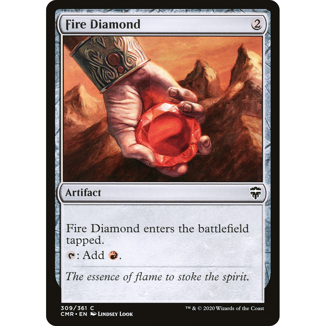 Fire Diamond (CMR-309) - Commander Legends Foil