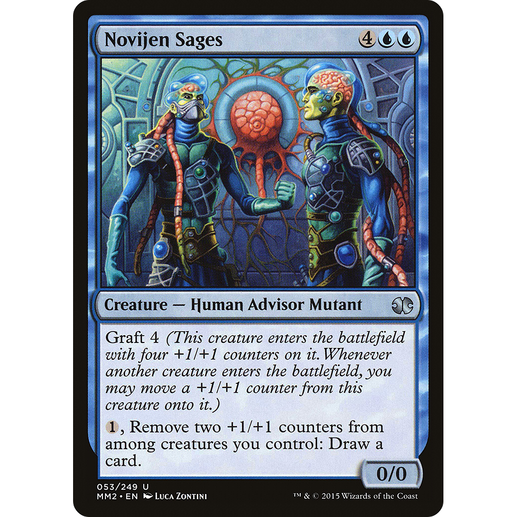 Novijen Sages (MM2-053) - Modern Masters 2015 Foil