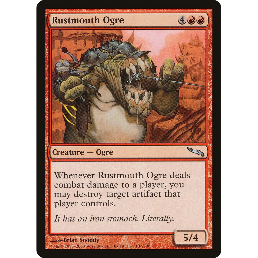 Rustmouth Ogre (MRD-103) - Mirrodin