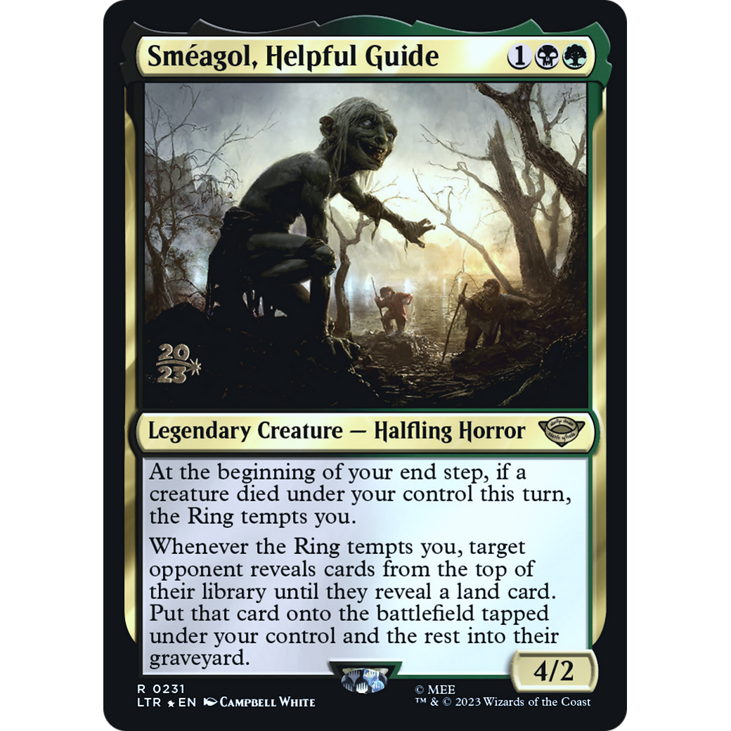 Sméagol, Helpful Guide (PRE-231S) - Tales of Middle-earth Promos Foil