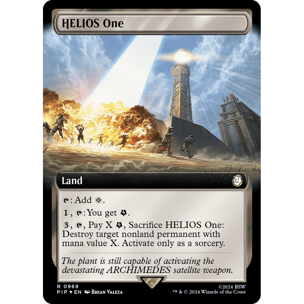 HELIOS One (PIP-969) - Fallout: (Extended Art) Foil