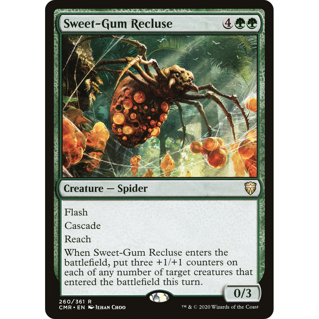 Sweet-Gum Recluse (CMR-260) - Commander Legends Foil