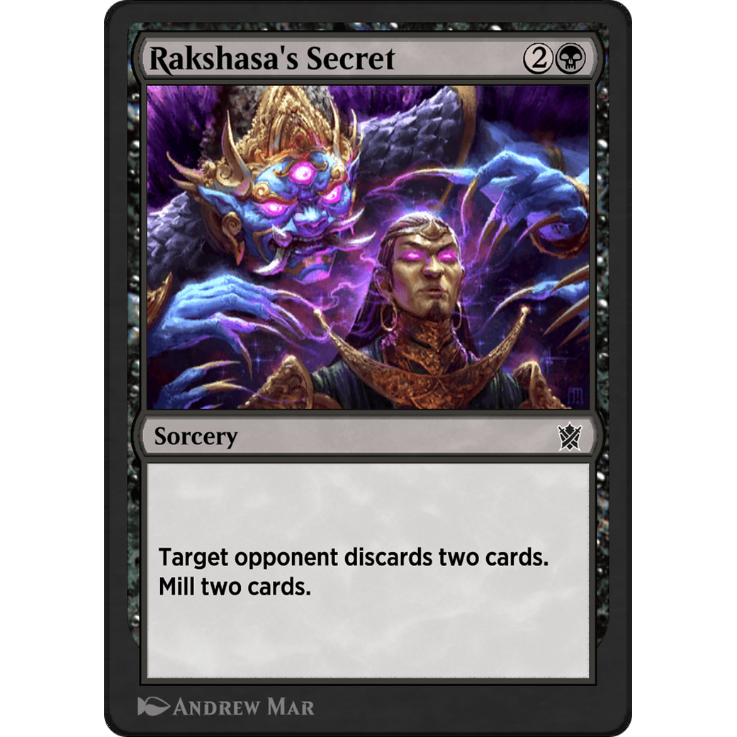 Rakshasa's Secret (KTK-84Y) - Khans of Tarkir