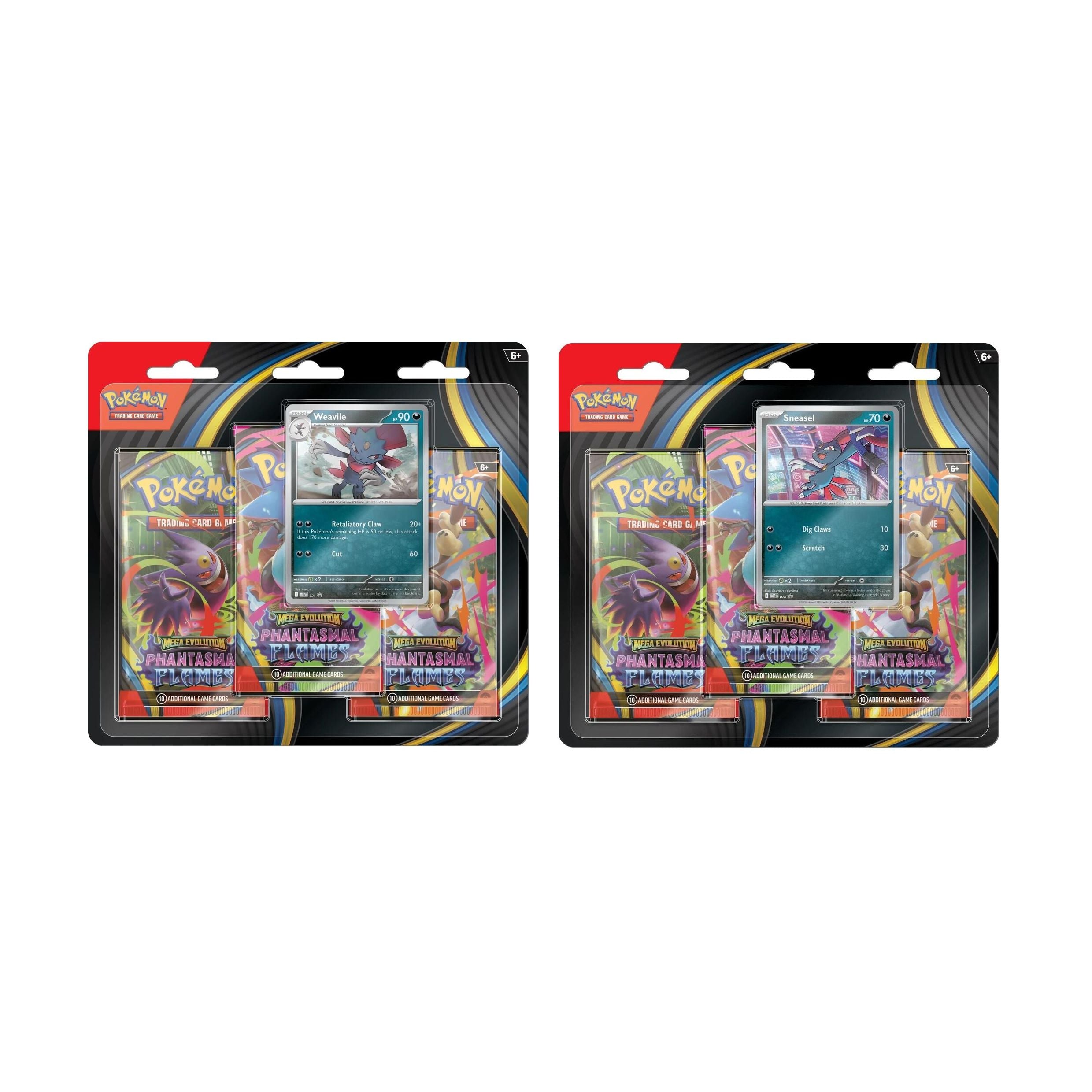 Pokemon TCG: Mega Evolution: Phantasmal Flames 3 Pack Blister Pokemon TCG: Mega Evolution: Phantasmal Flames 3 Pack Blister
