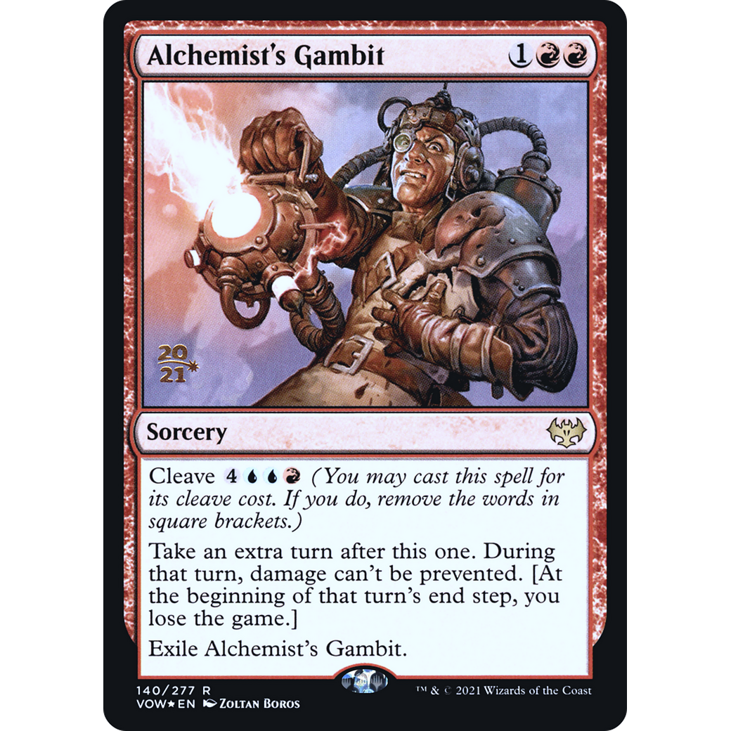 Alchemist's Gambit (PRE-140) - Innistrad: Crimson Vow Promos Foil