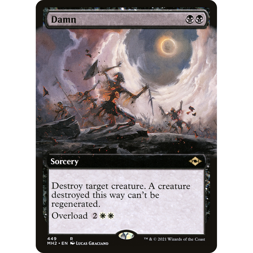 Damn (Extended Art) (MH2-449) - Modern Horizons 2: (Extended Art) Foil