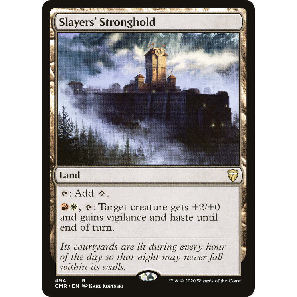 Slayers' Stronghold (CMR-494) - Commander Legends