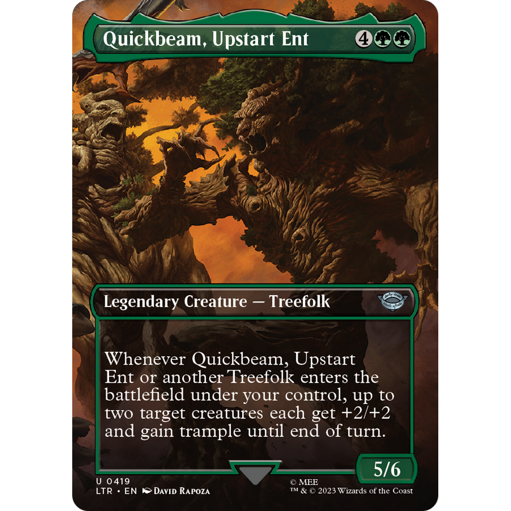 Quickbeam, Upstart Ent (LTR-419) - The Lord of the Rings: Tales of Middle-earth (Borderless)