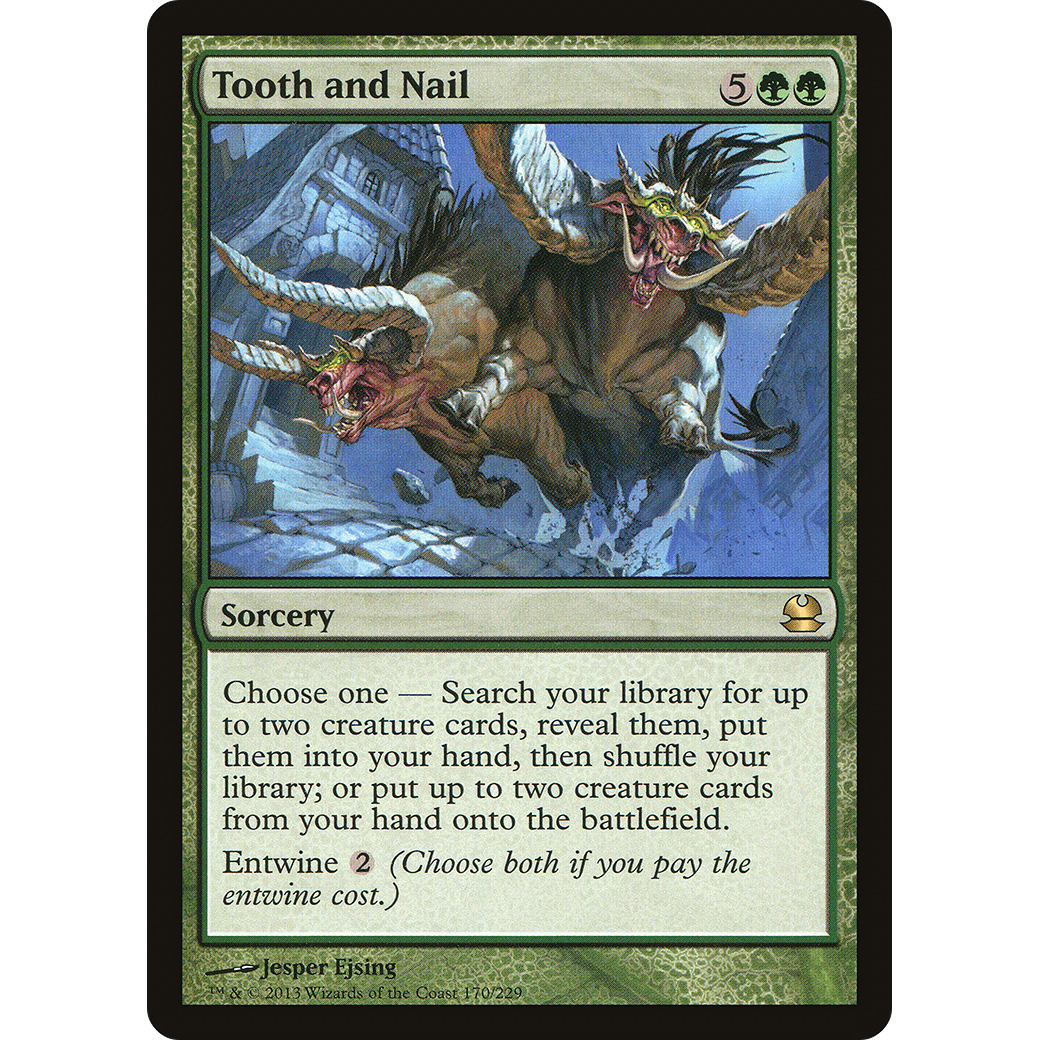 Tooth and Nail (MMA-170) - Modern Masters