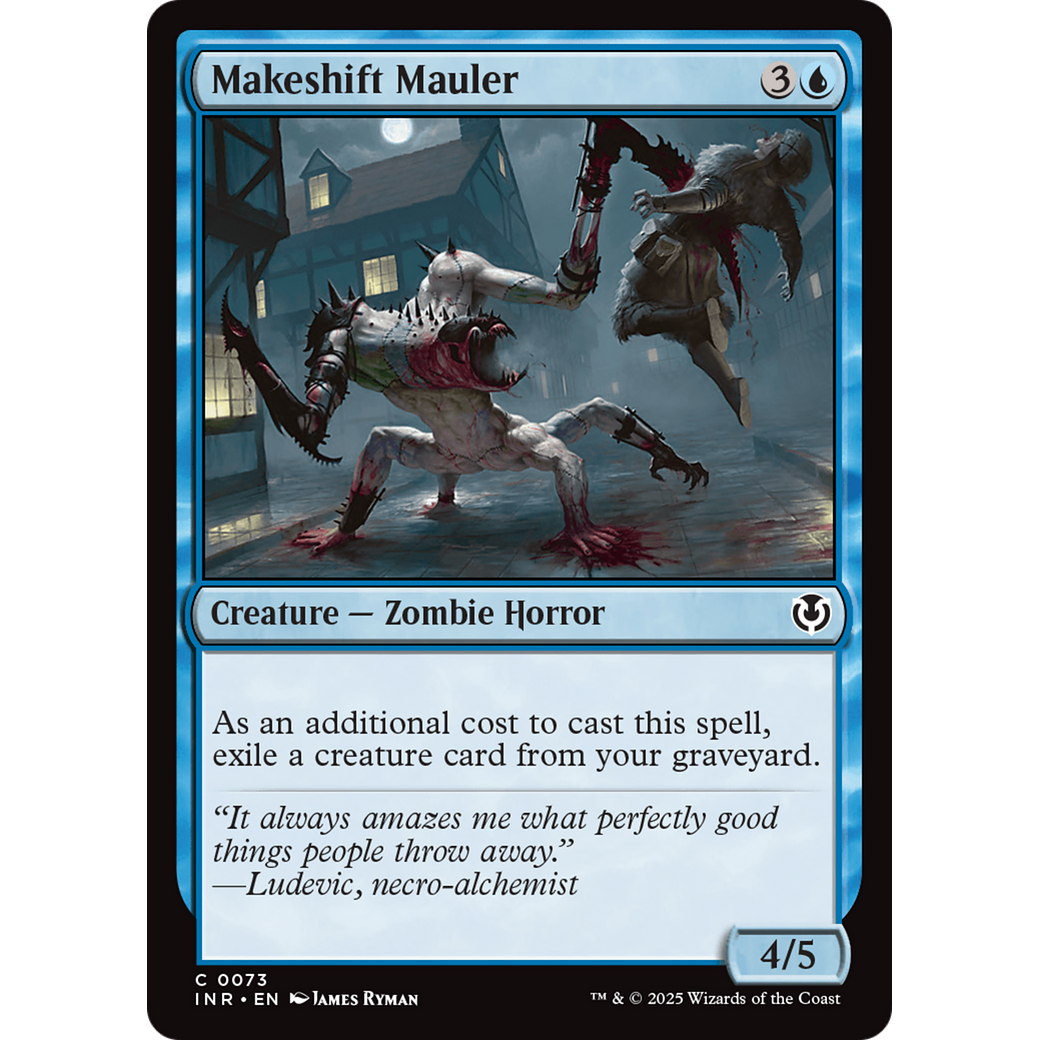 Makeshift Mauler (INR-073) - Innistrad Remastered