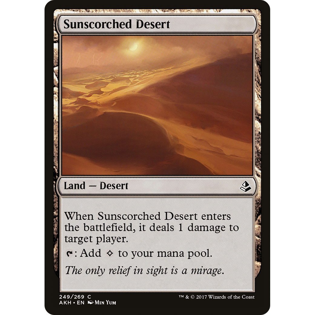 Sunscorched Desert (AKH-249) - Amonkhet