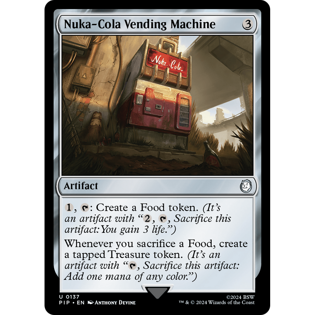 Nuka-Cola Vending Machine (PIP-137) - Fallout Foil