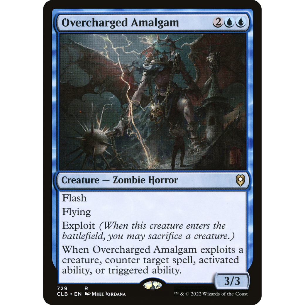 Overcharged Amalgam (CLB-729) - Commander Legends: Battle for Baldur's Gate