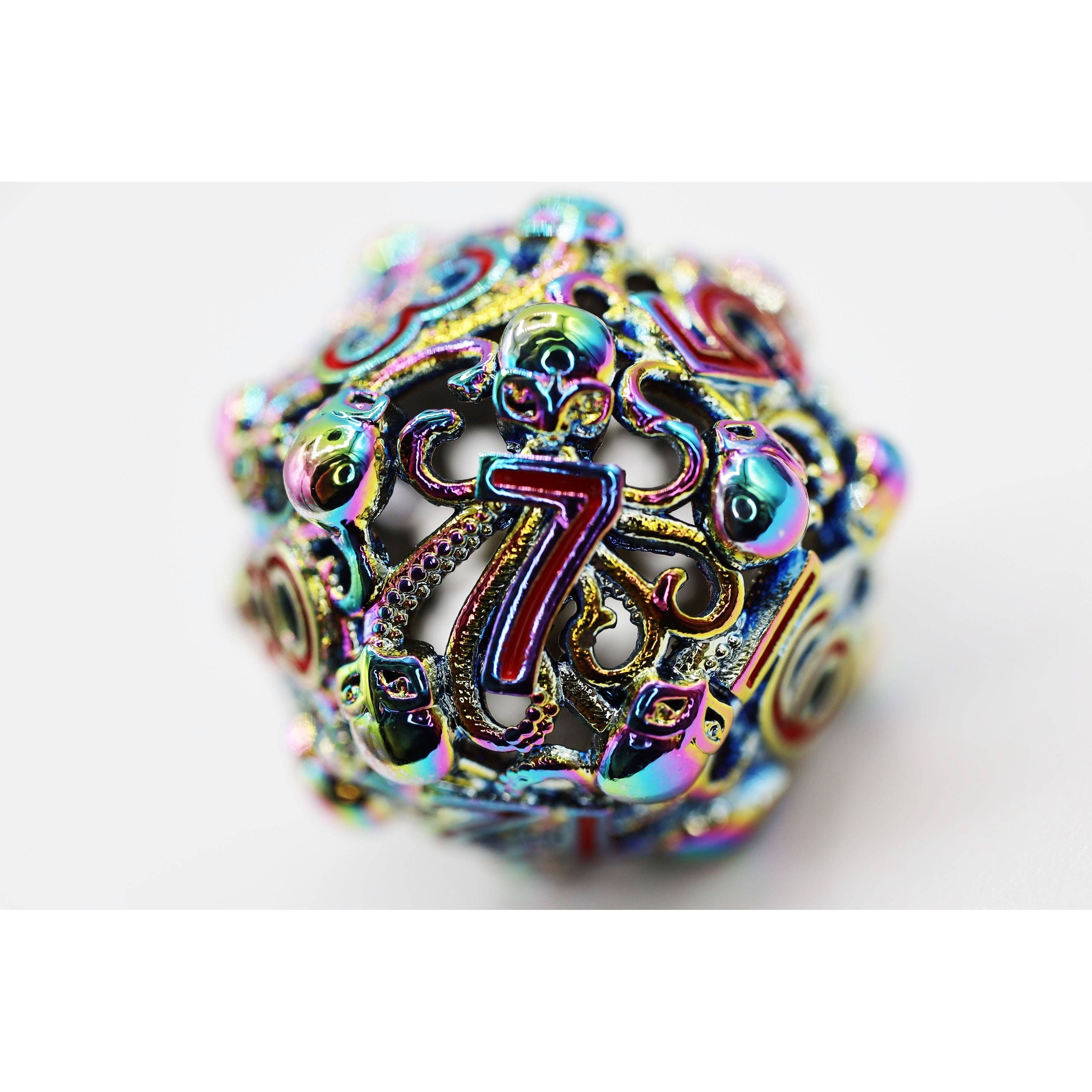 Mind Eater: Mythic - Hollow Metal RPG Dice Set