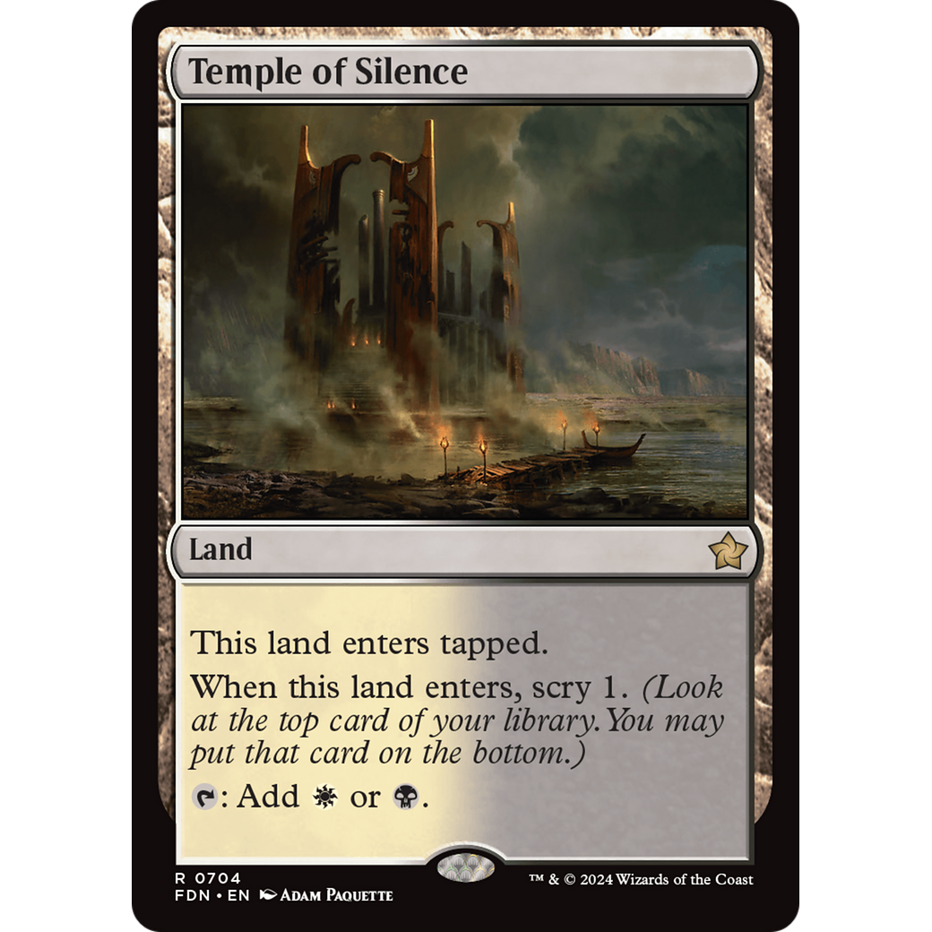 Temple of Silence (FDN-704) - Foundations