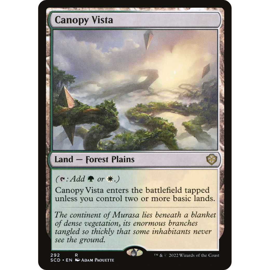 Canopy Vista (SCD-292) - Starter Commander Decks