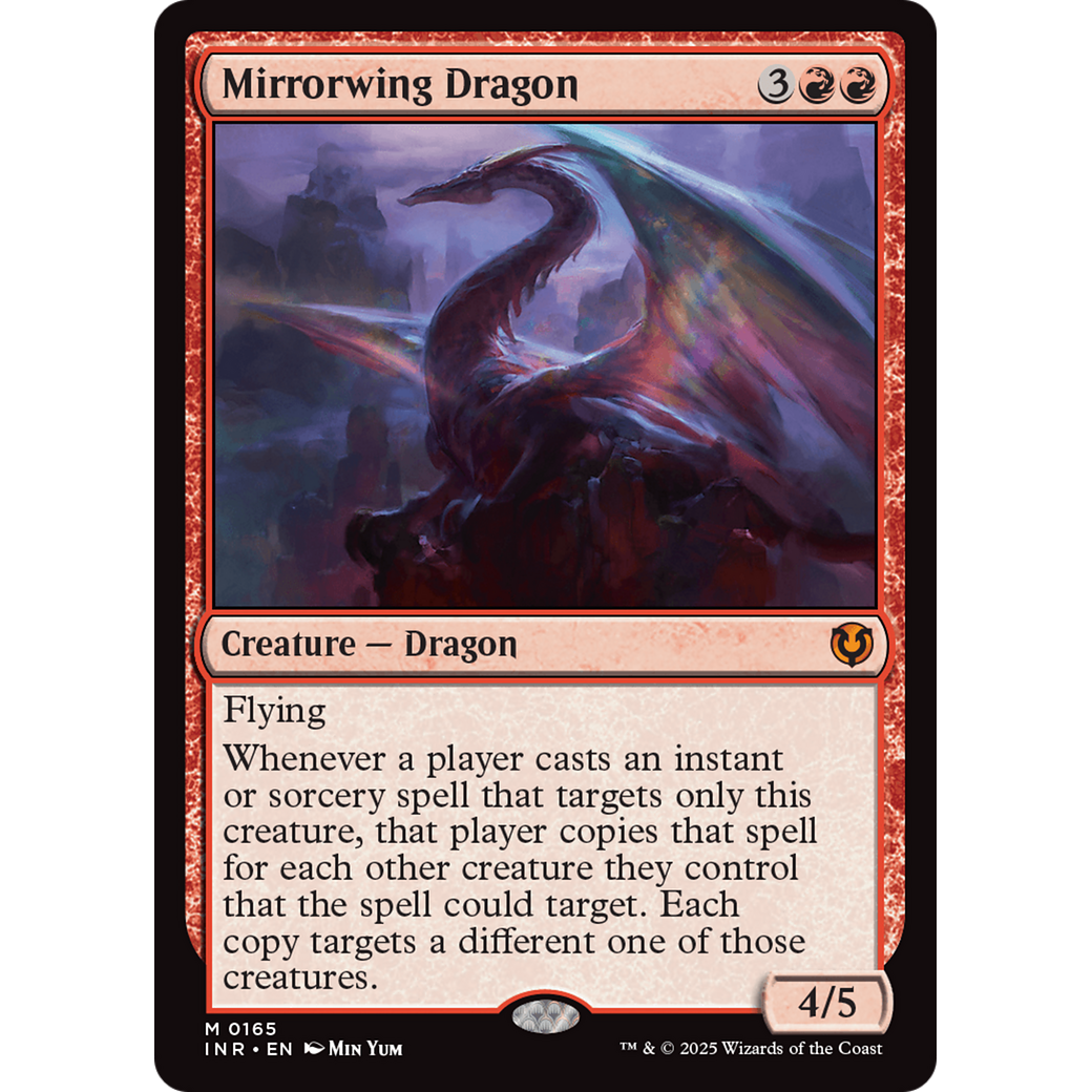 Mirrorwing Dragon (INR-165) - Innistrad Remastered Foil