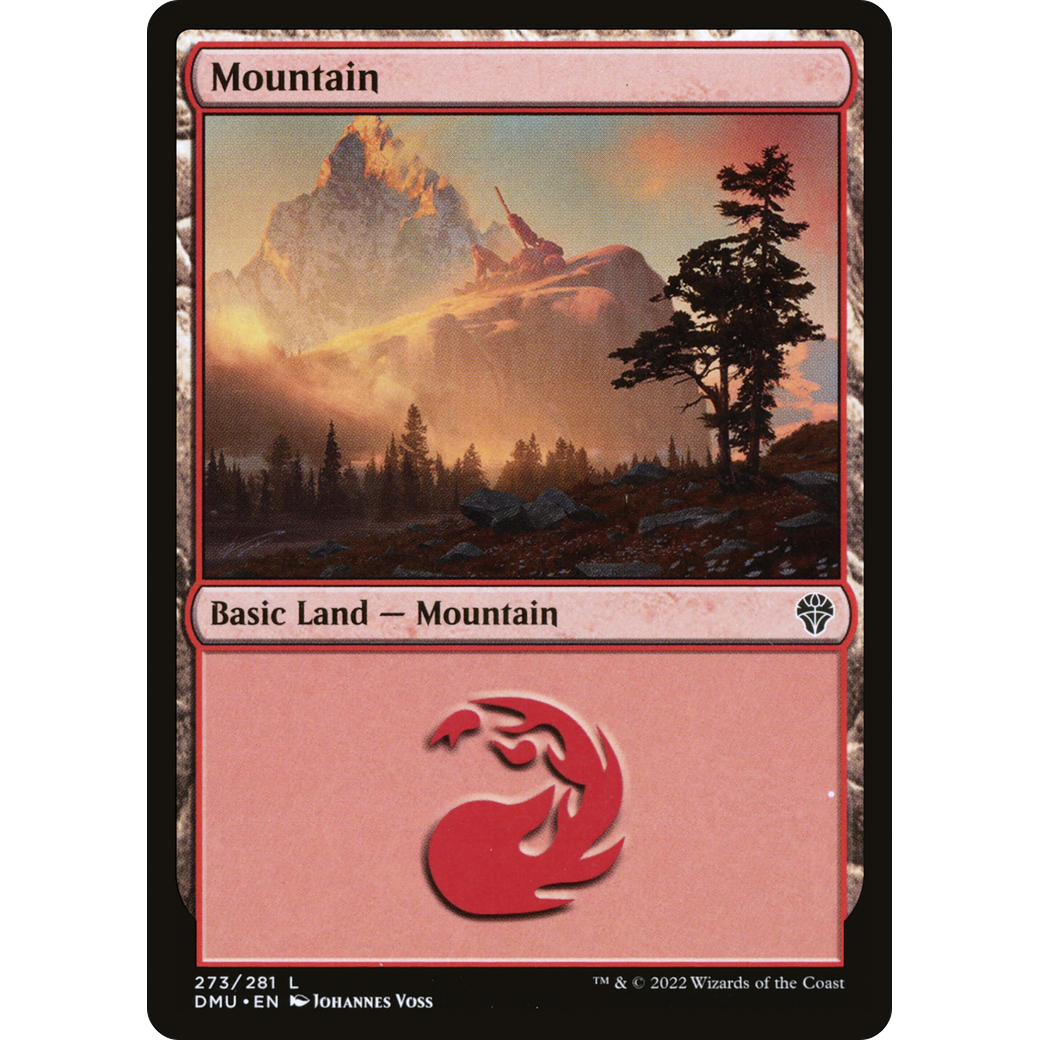 Mountain (273) (DMU-273) - Dominaria United Foil