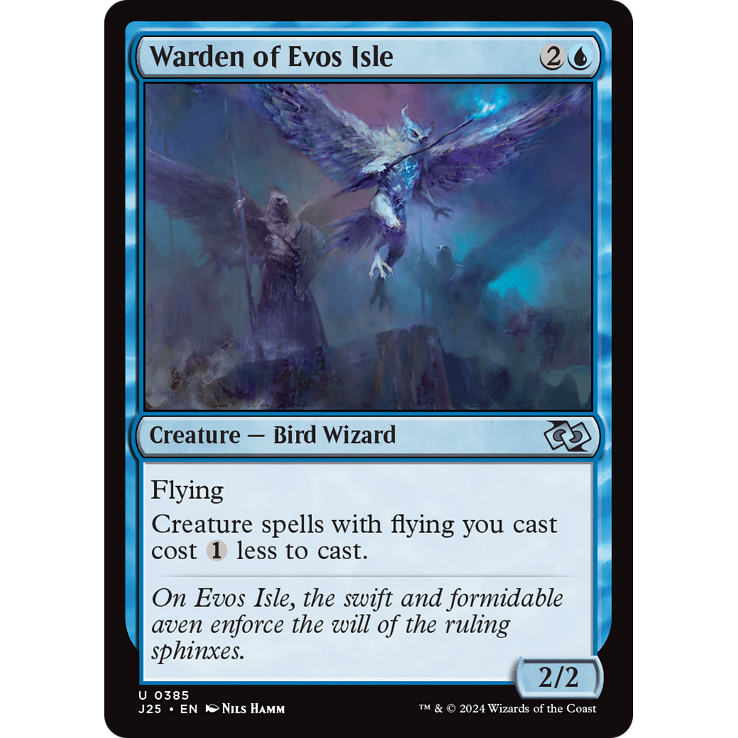 Warden of Evos Isle (J25-385) - Foundations Jumpstart