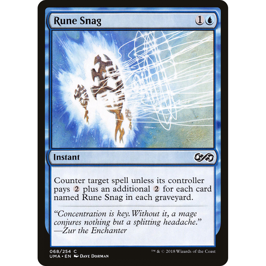 Rune Snag (UMA-068) - Ultimate Masters Foil