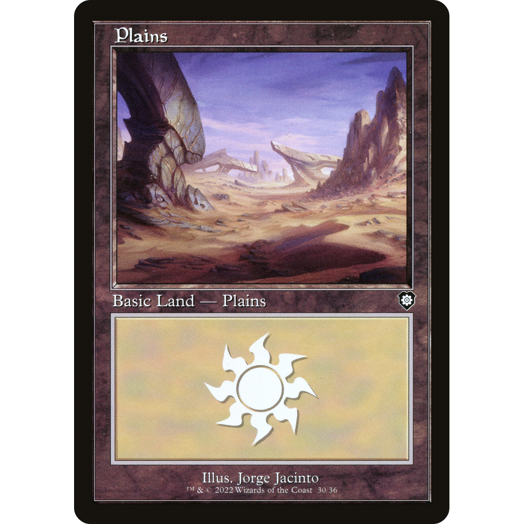 Plains (30) (Retro Frame) (BRC-030) - The Brothers' War Commander