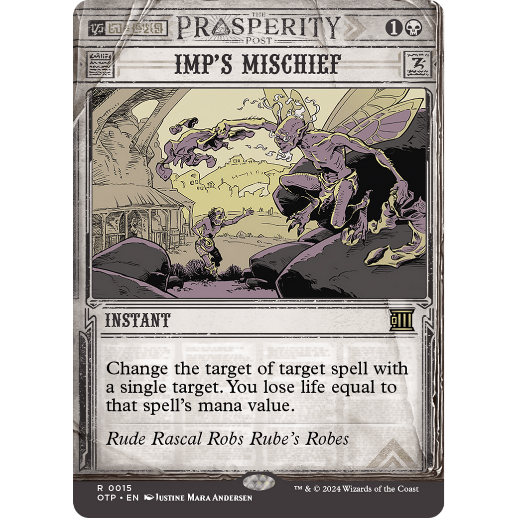 Imp's Mischief (OTP-015) - Breaking News: (Showcase) (Borderless)