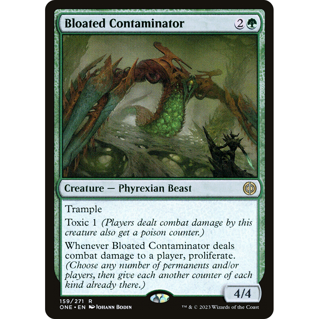 Bloated Contaminator (ONE-159) - Phyrexia: All Will Be One